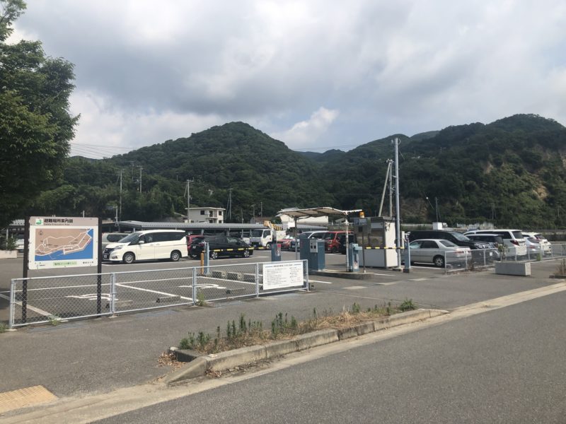 土生の駐車場